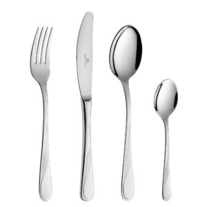 Gerlach Celestia Zestaw Sztućców 24 Elementy dla 6 Osób - Stal Nierdzewna