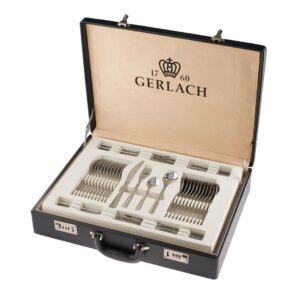 Zestaw Sztućców Gerlach FLAMES dla 12 Osób - 68 Elementów, Stal Nierdzewna