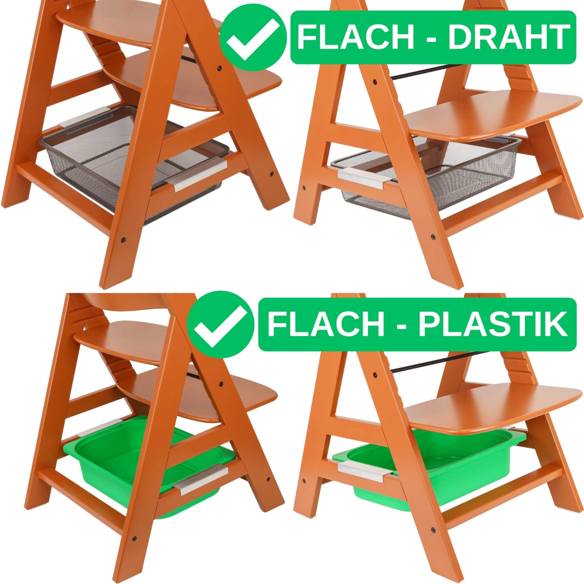 Adapter do krzesełka Hauck Alpha Beta - aluminiowy uchwyt do skrzynek IKEA - obrazek 9