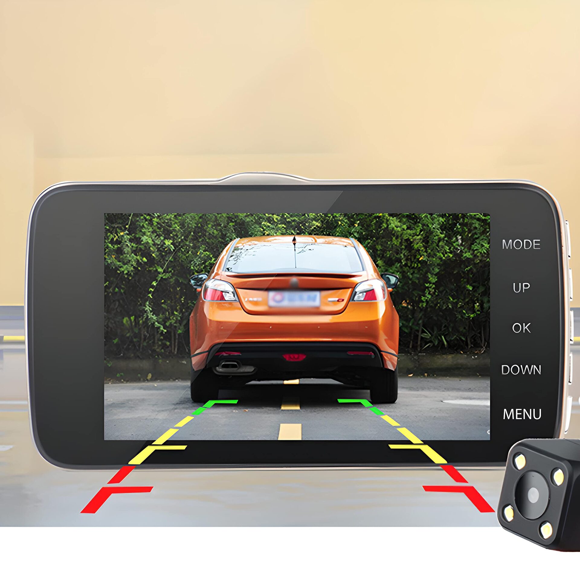 Retoo Kamera samochodowa 1080P z noktowizorem, czujnik G, monitor parkowania - obrazek 3