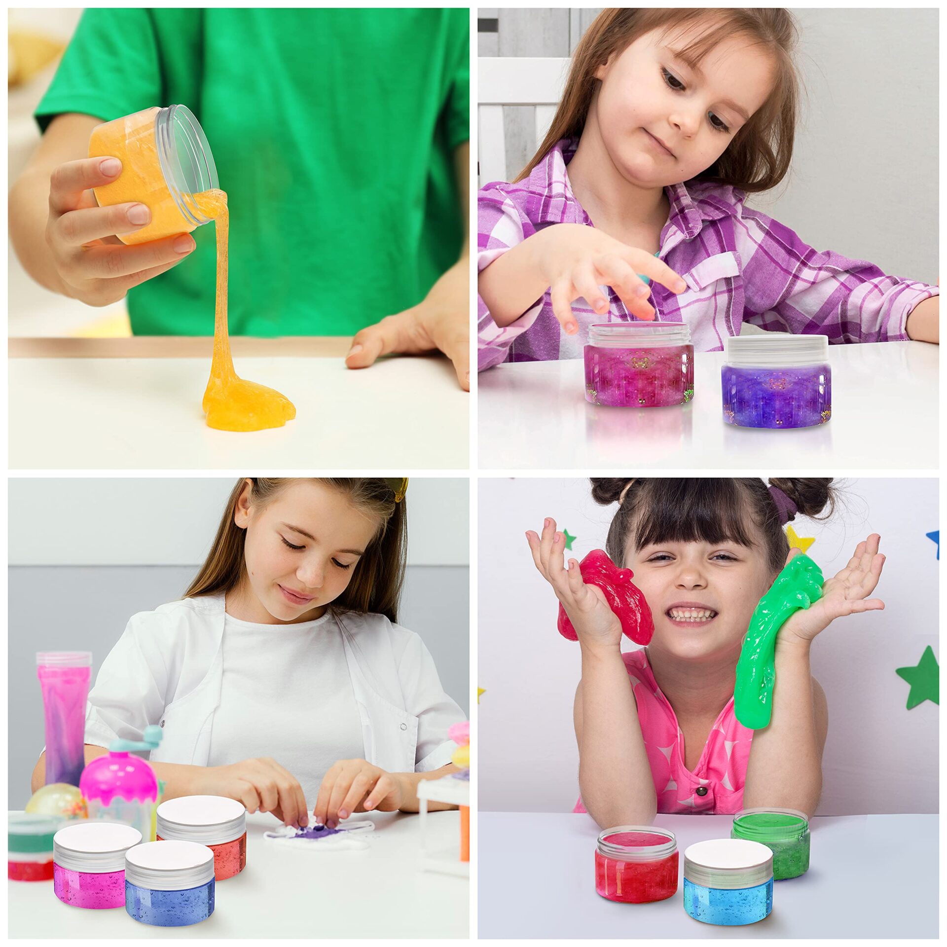 Piękny przezroczysty pusty pojemnik kosmetyczny (zestaw 12 sztuk) - 15 - obrazek 2