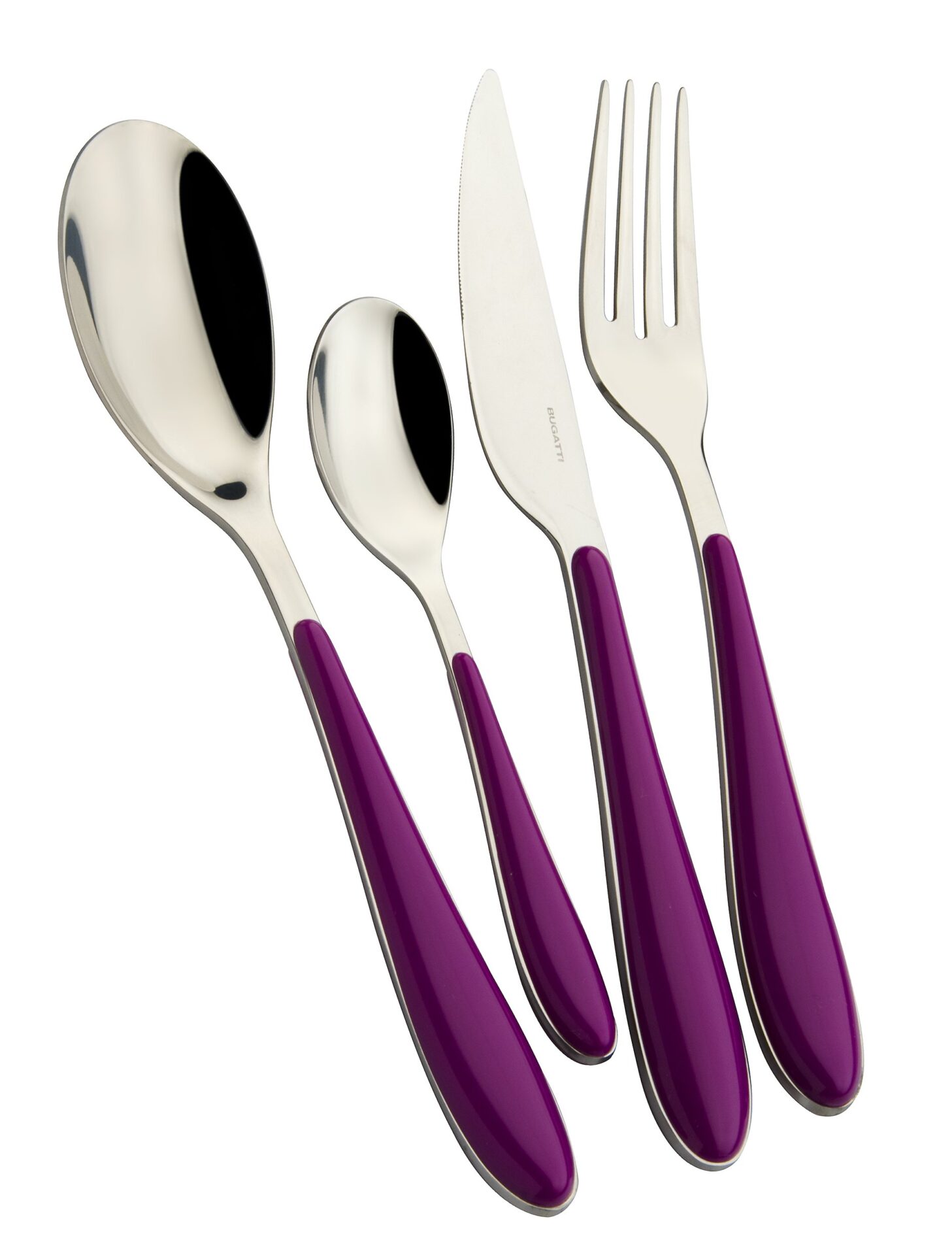 BUGATTI Zestaw sztućców Gioia 24-częściowy Iris - Elegancja i Jakość