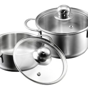Kopf Mini zestaw garnków Parvus (stal nierdzewna, 2-częściowy, 14 + 14