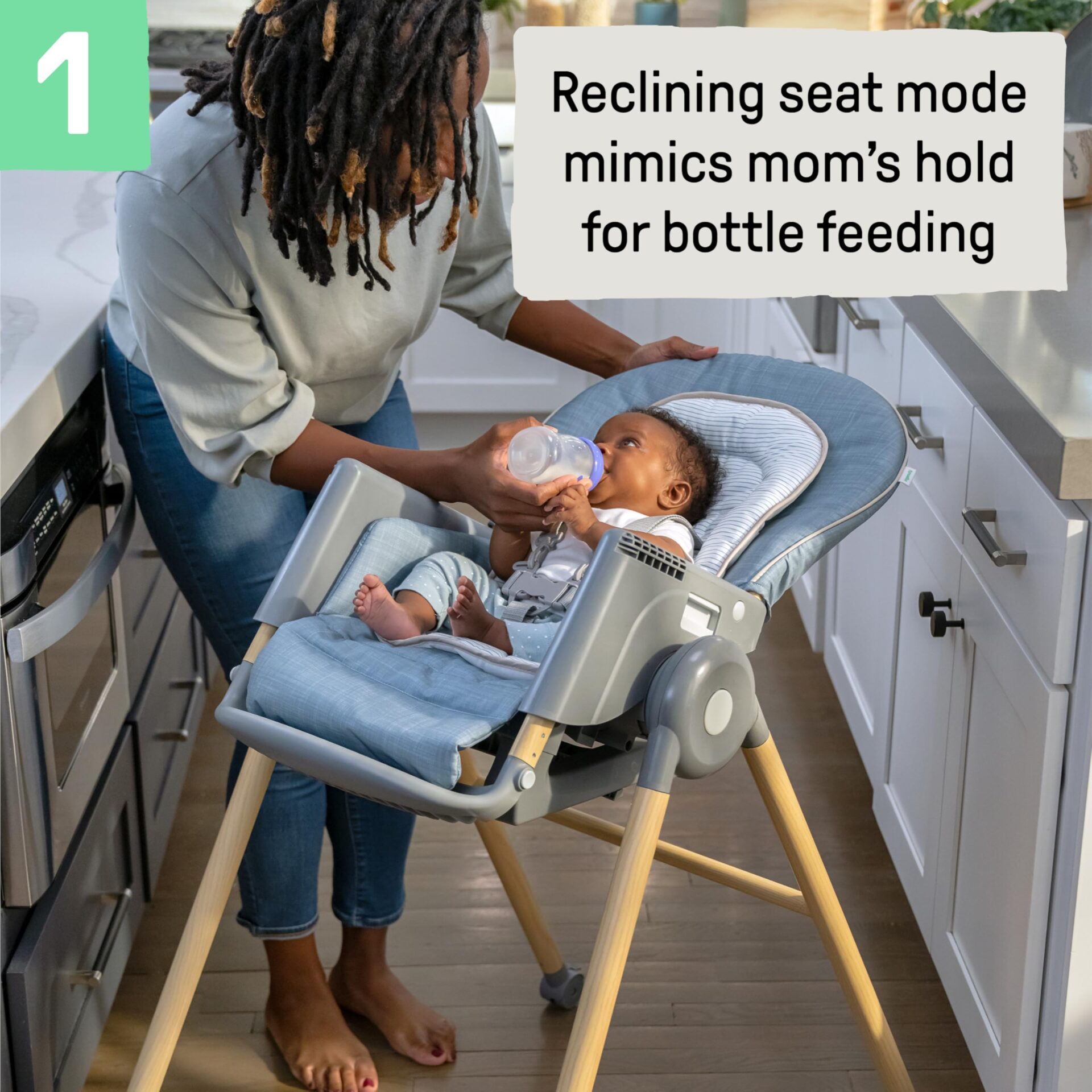 Ingenuity Proper Positioner Deluxe krzesełko do karmienia - rozkładane - obrazek 24