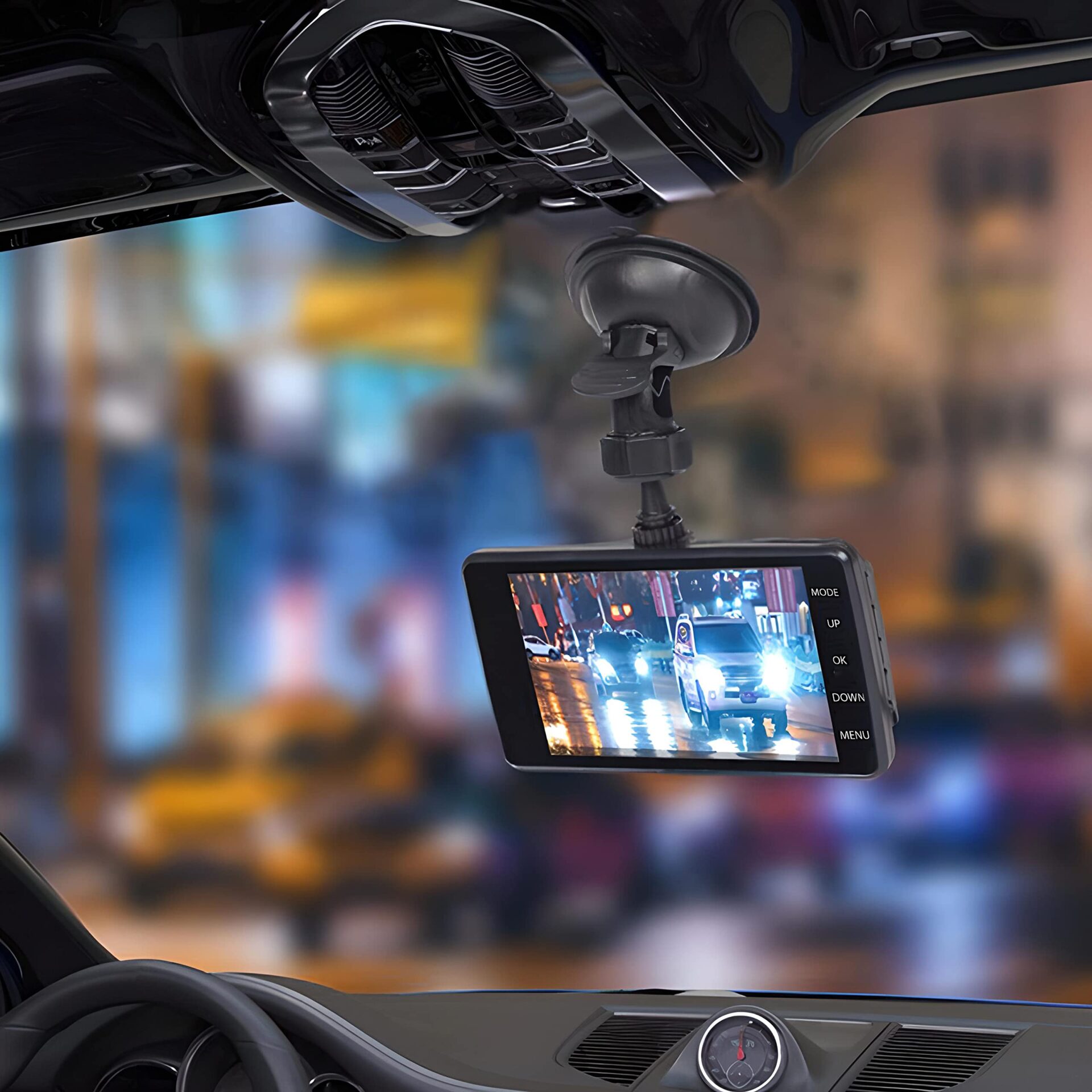 Retoo Kamera samochodowa 1080P z noktowizorem, czujnik G, monitor parkowania - obrazek 8