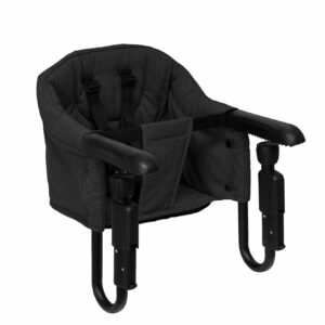 Casualplay Clip-up wysokie krzesełko stołowe z wodoodporną tkaniną i w