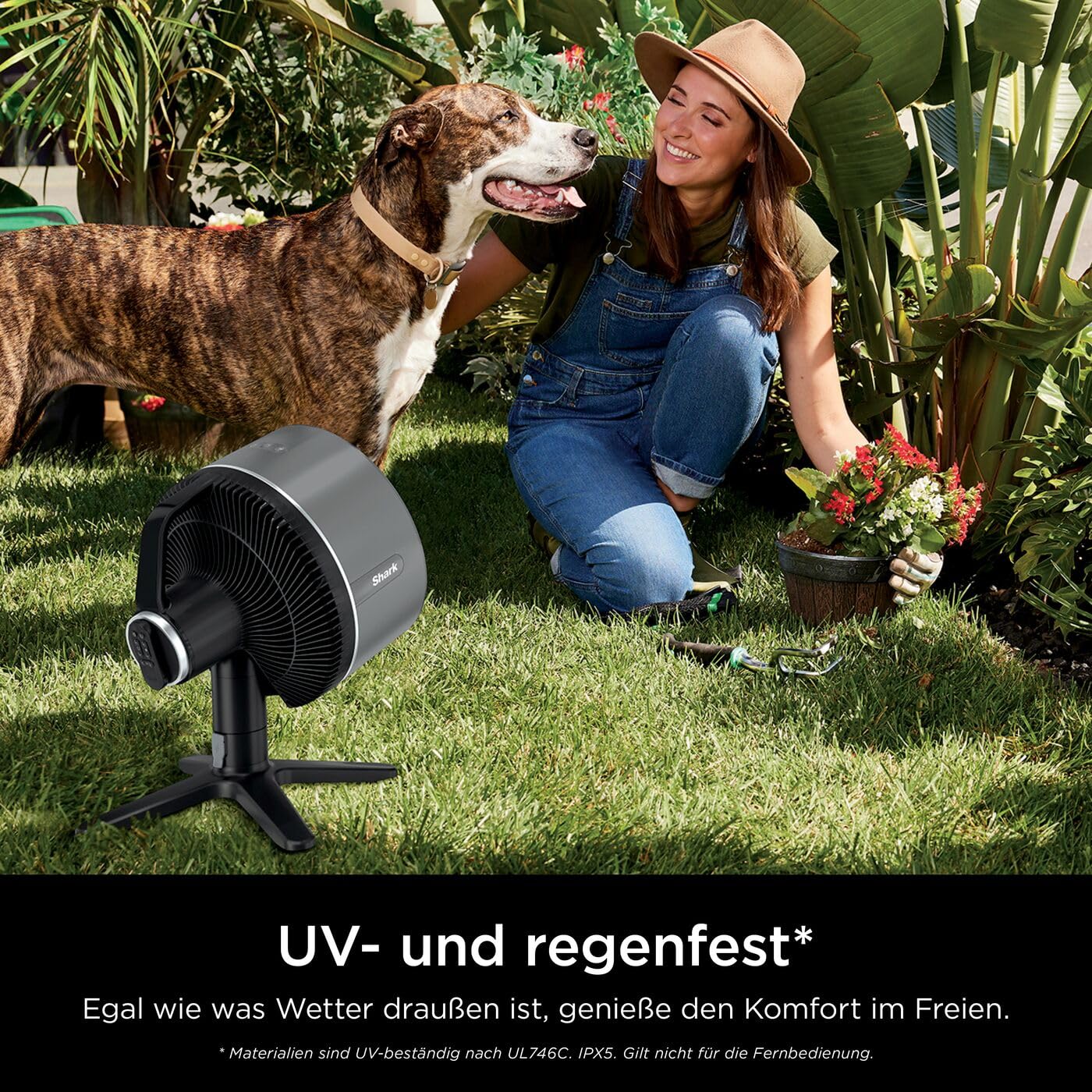 Shark FlexBreeze TableMate Wentylator bezprzewodowy wewnętrzno-zewnętr - obrazek 6