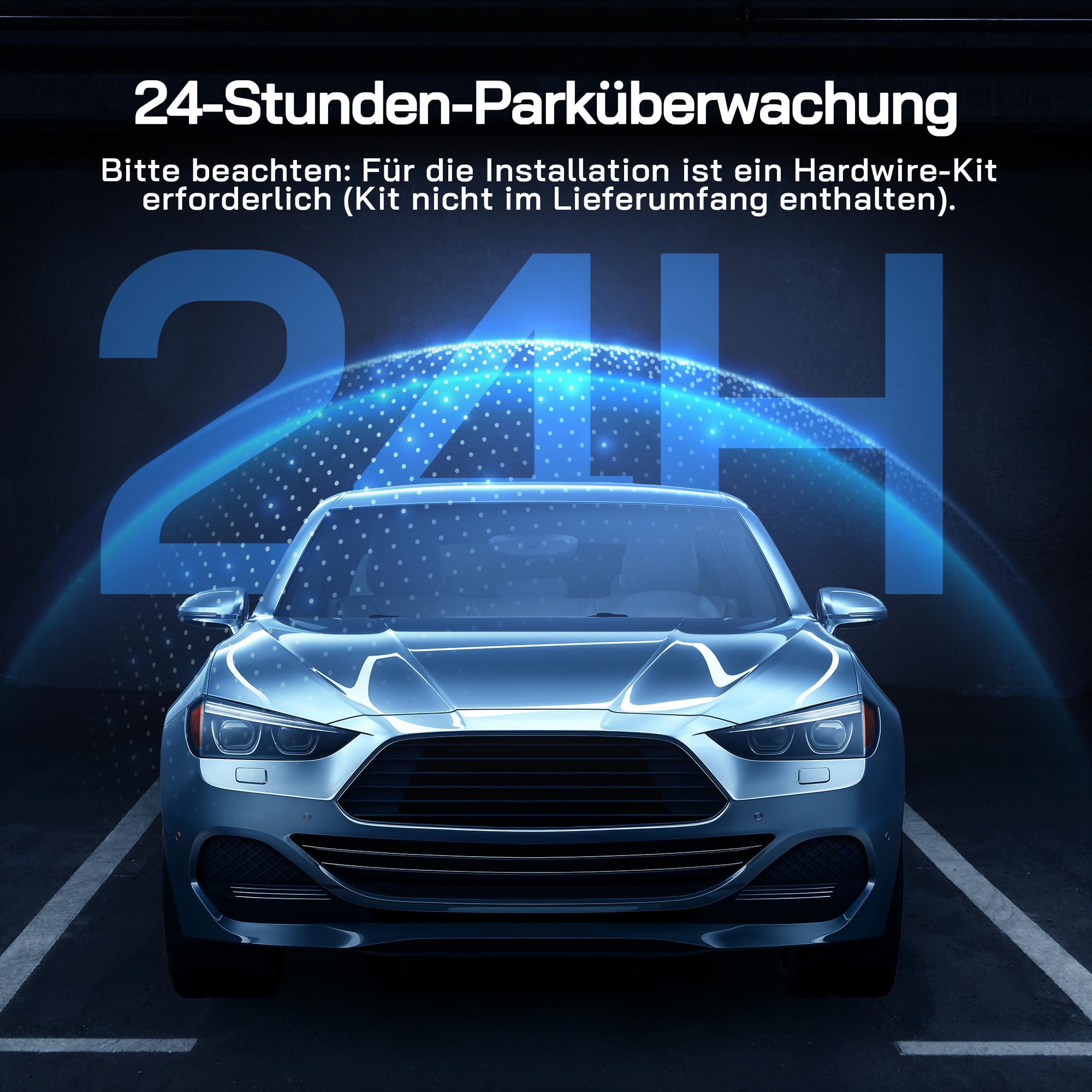 Kamera samochodowa WOLFANG 2.5K kamera samochodowa Wi-Fi z kartą SD 32 - obrazek 8