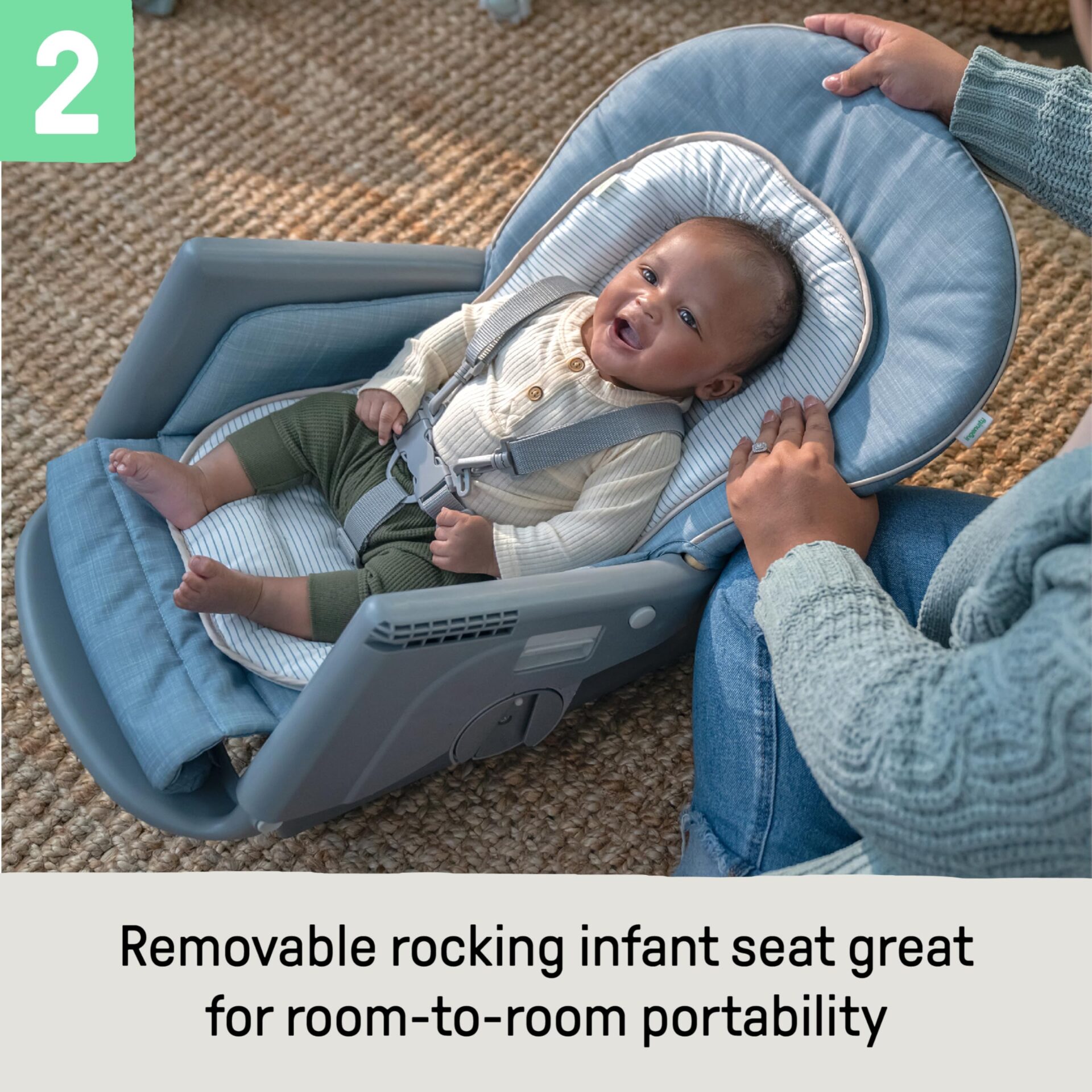 Ingenuity Proper Positioner Deluxe krzesełko do karmienia - rozkładane - obrazek 23