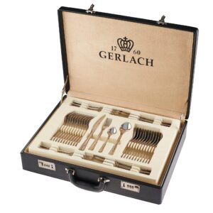 Gerlach Valor 68 szt. zestaw sztućców dla 12 osób ze stali nierdzewnej