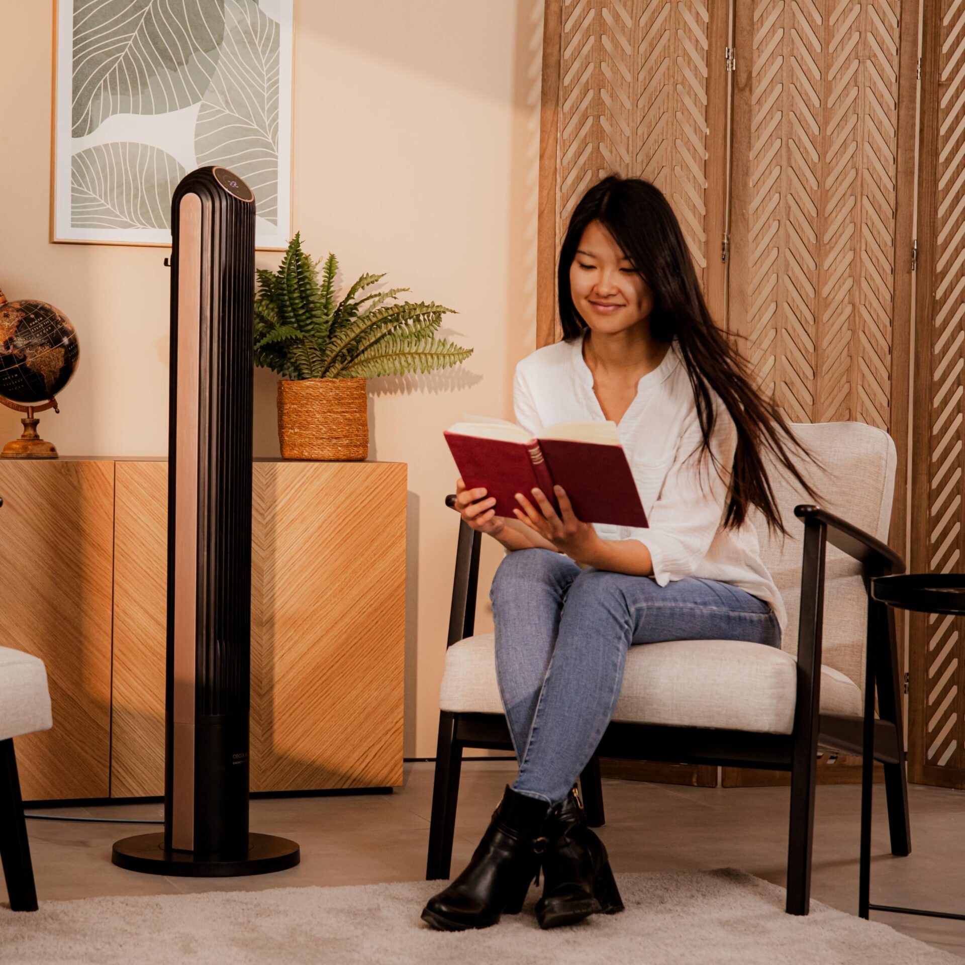 Cecotec EnergySilence 9150 Skyline – Wentylator wieżowy 46″ z pilotem LED - obrazek 7