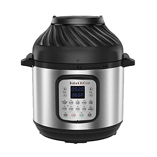 Instant Pot Duo Crisp Szybkowar, Srebrny, 5.7L