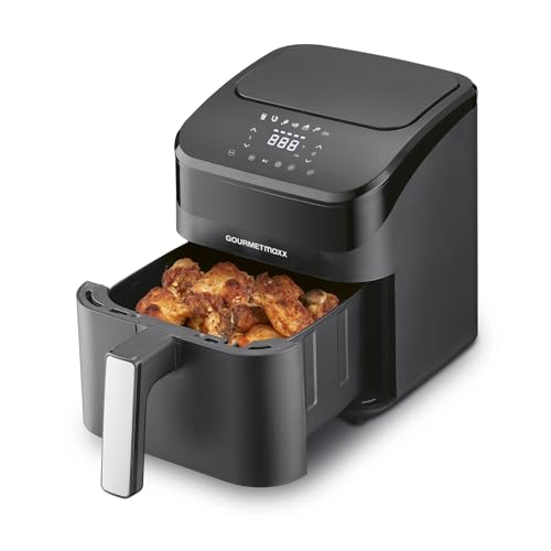 GOURMETmaxx Cyfrowa frytkownica na gorące powietrze, 4 l, z timerem i - obrazek 2