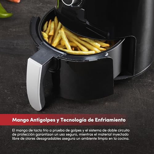 Z SwissHome Frytkownica powietrzna PETIT 2,5 l 1200 W - Temperatura 80 - obrazek 6