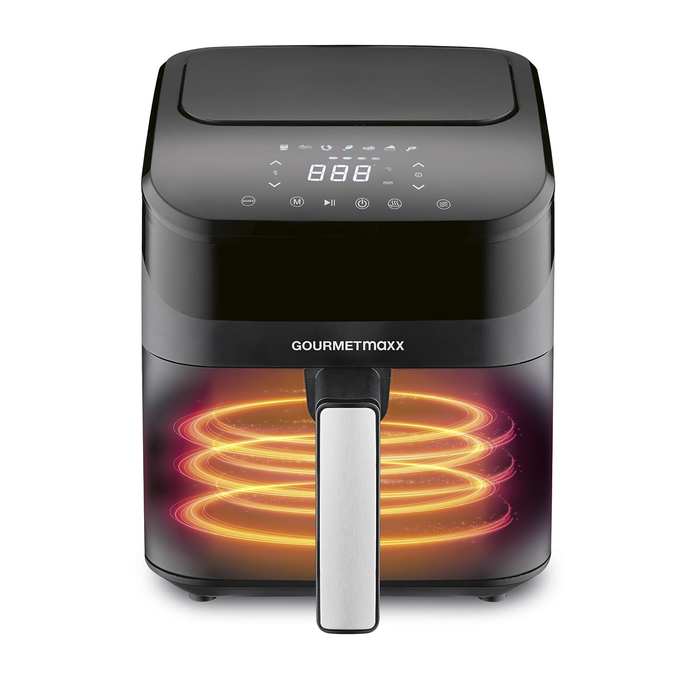 GOURMETmaxx Cyfrowa frytkownica na gorące powietrze, 4 l, z timerem i - obrazek 9