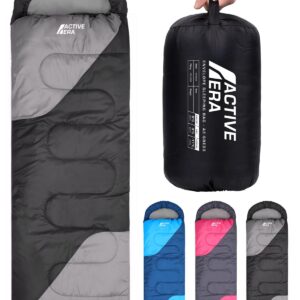 Active Era Śpiwór Mumia - Zimowy i Letni, Odporny na Wodę, Ultralekki