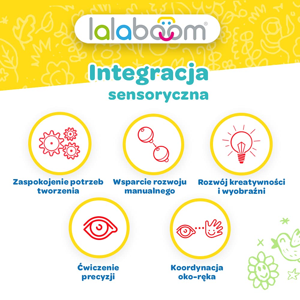 Trefl Lalaboom Kulko-klocki Sensoryczne 36 El. - Edukacyjna Zabawka dla Dzieci - obrazek 3