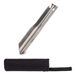 Navaris Ultralekka tytanowa łopata do plecaka, lekka łopatka kempingow