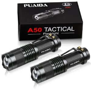 Mini latarka LED, super jasna latarka LED z 3 trybami, wodoodporna, dl