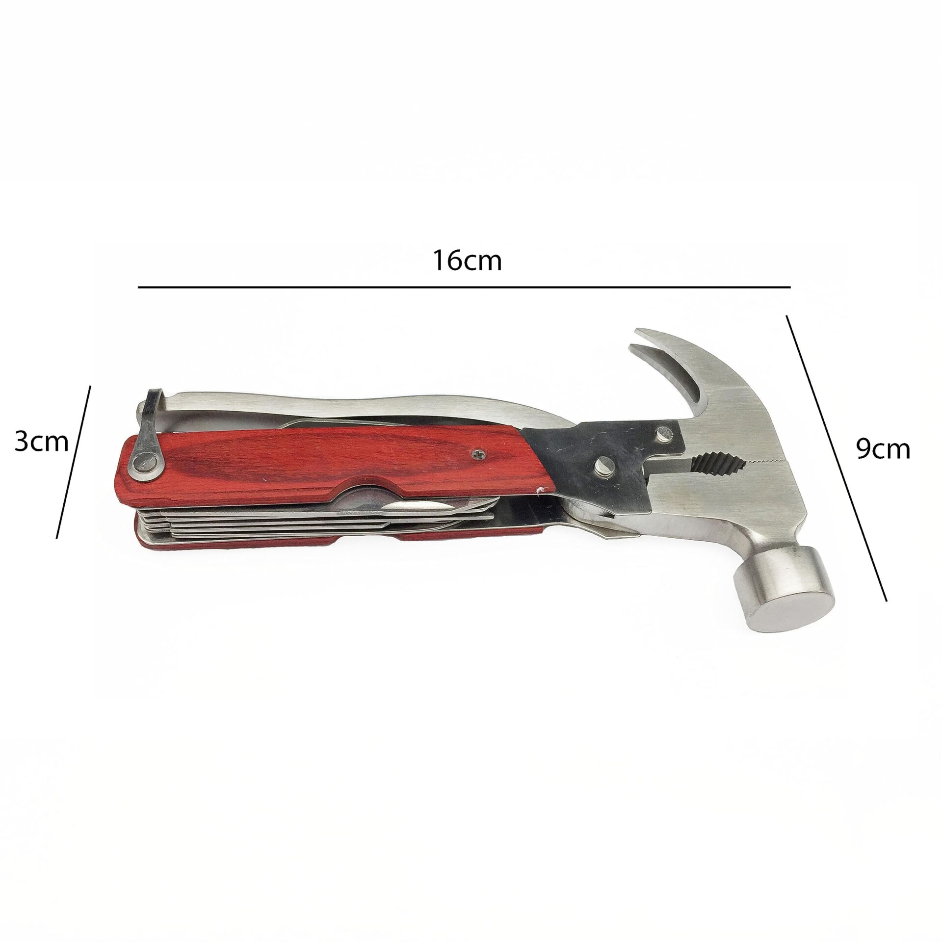 Retoo Młotek wielofunkcyjny 8 w 1, Wielofunkcyjny Multitool z szczypca - obrazek 2