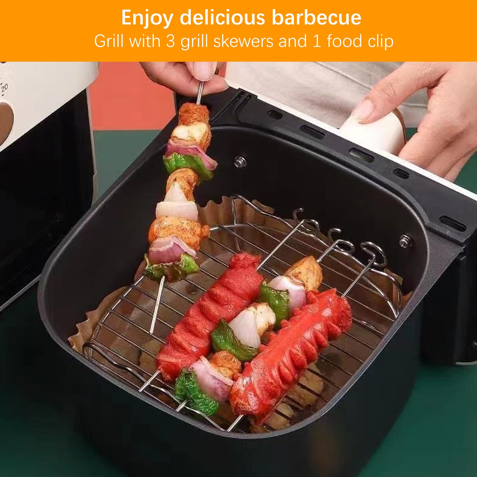 Zestaw 9 Akcesoriów do Airfryera - Must-Have dla Kuchni! - obrazek 5