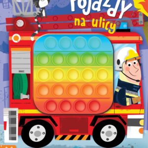 POJAZDY NA ULICY. KSIĄŻECZKA SENSORYCZNA POP IT