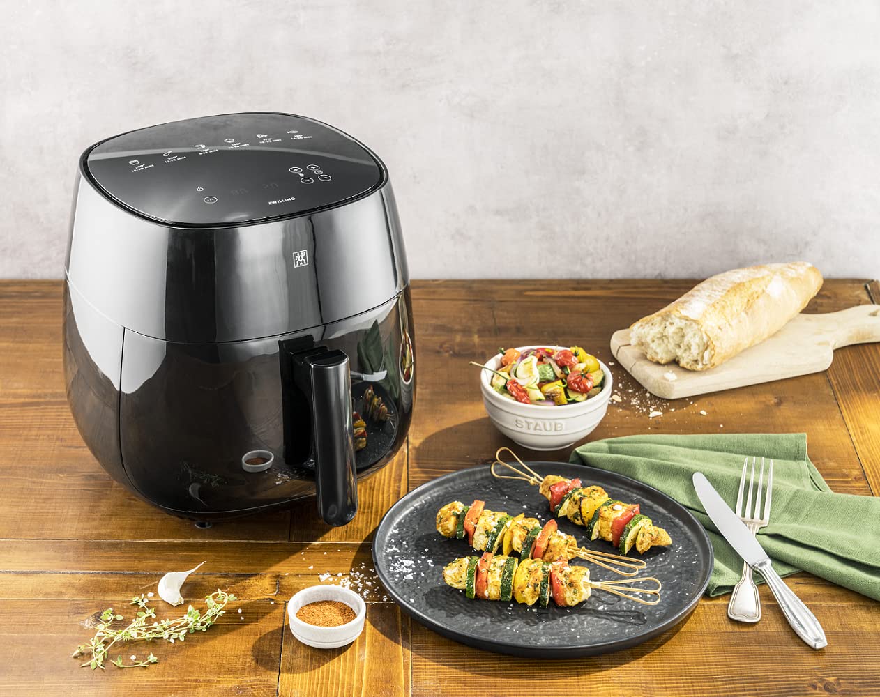 ZWILLING Air Fryer frytkownica na gorące powietrze, 4 l, 6 programów, - obrazek 8