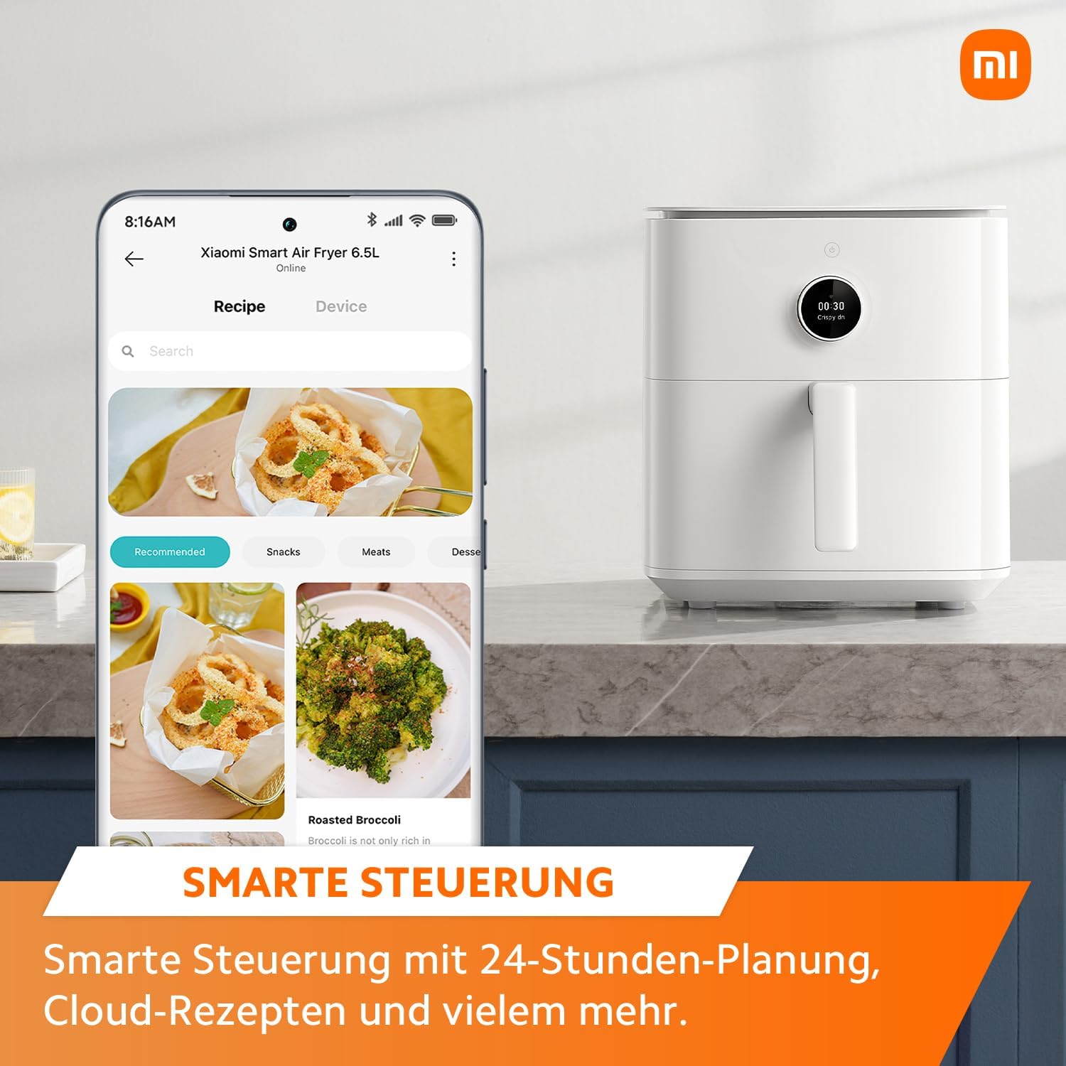Xiaomi Heißluftfritteuse 6.5L - Must-Have dla Zdrowego Gotowania - obrazek 2
