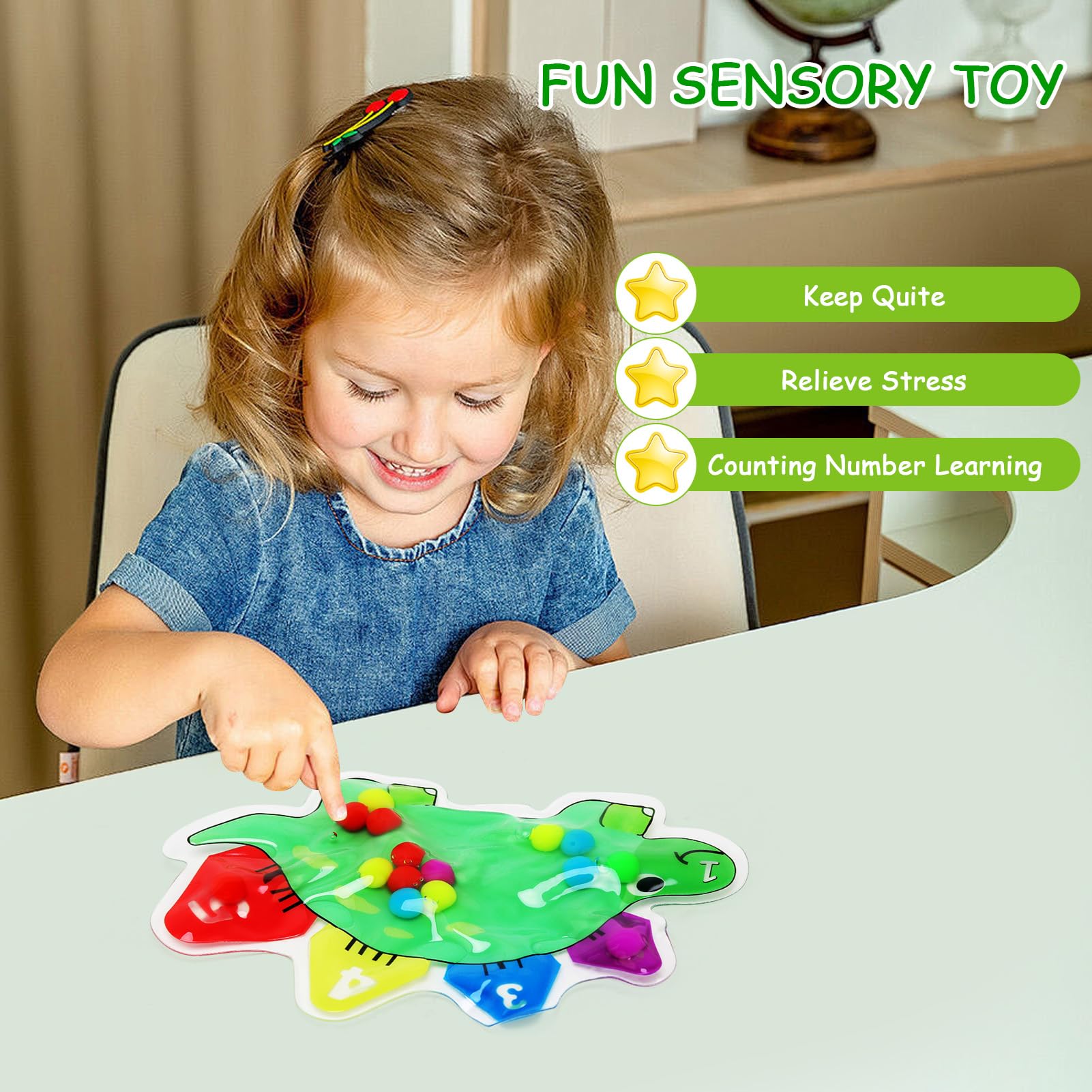 JoyLife Zabawka sensoryczna do wyciskania i ugniatania, do sortowania - obrazek 3