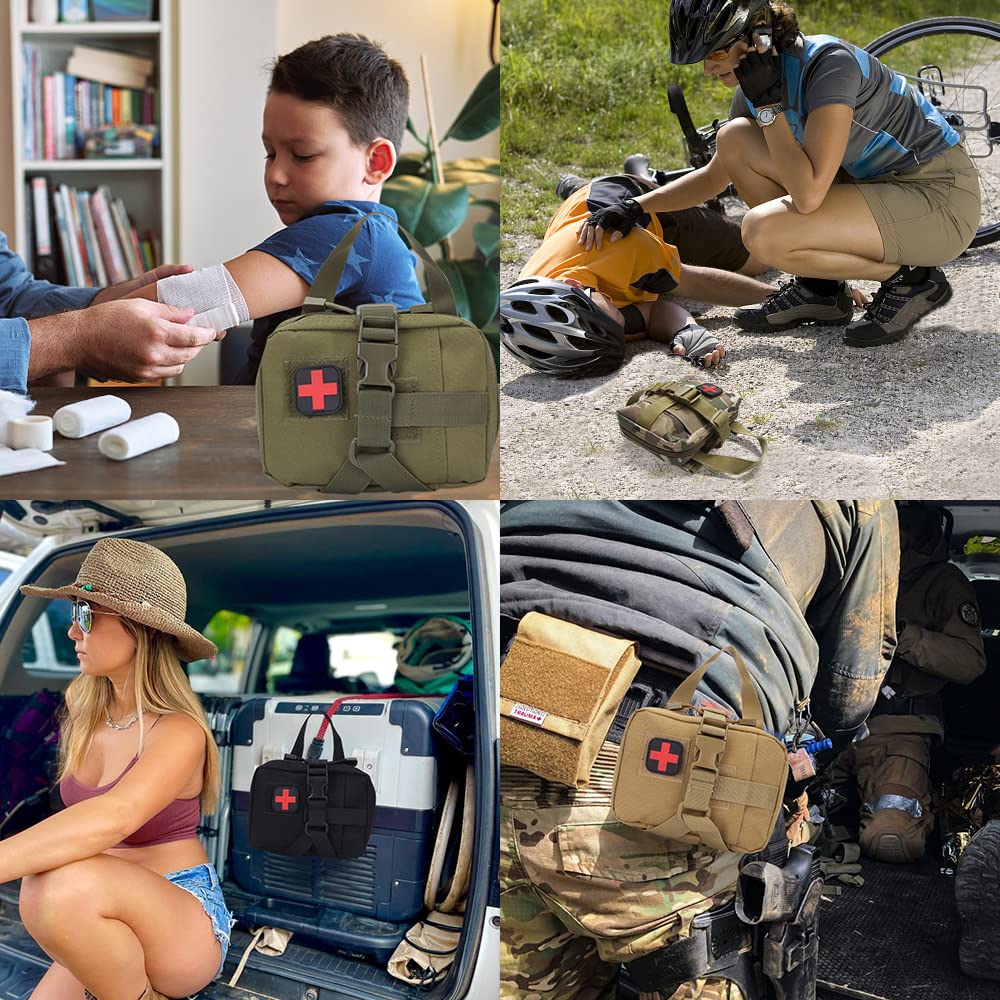 Zestawy pierwszej pomocy, taktyczny sprzęt survivalowy, wojskowa torba - obrazek 2