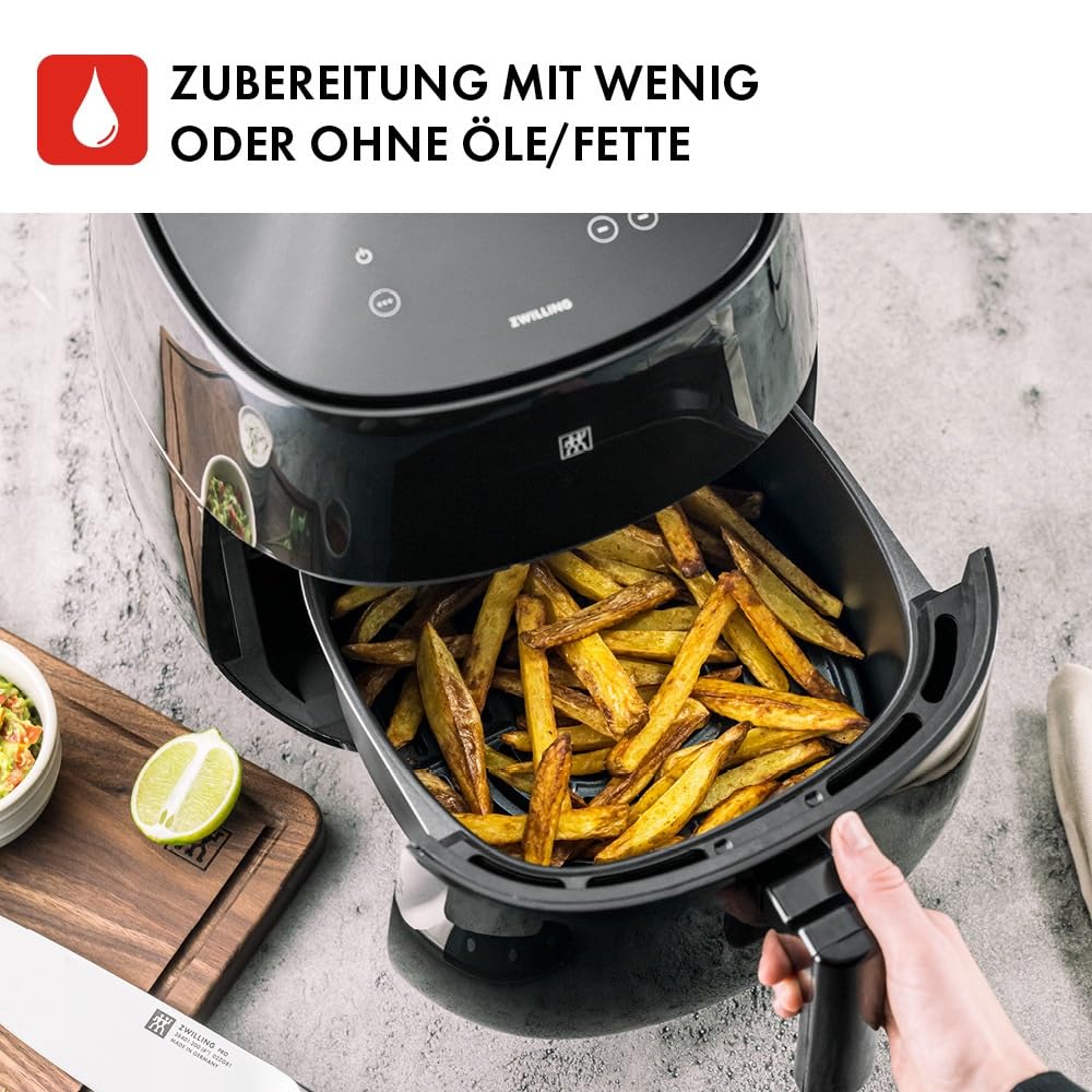 ZWILLING Air Fryer frytkownica na gorące powietrze, 4 l, 6 programów, - obrazek 6