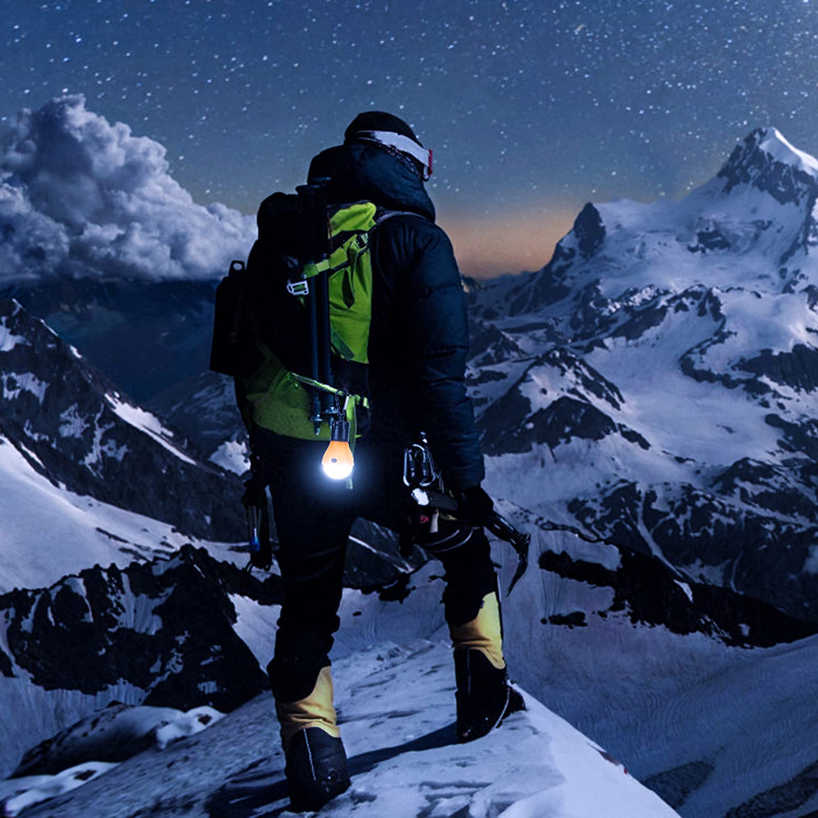 Yizhet Lampa kempingowa, 4 x lampa kempingowa Led, latarnia zestaw żar - obrazek 7