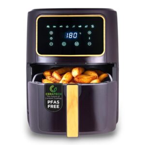 BERGNER CHARCOAL Frytkownica powietrzna 1800 W 6,9 l - 8 programów got