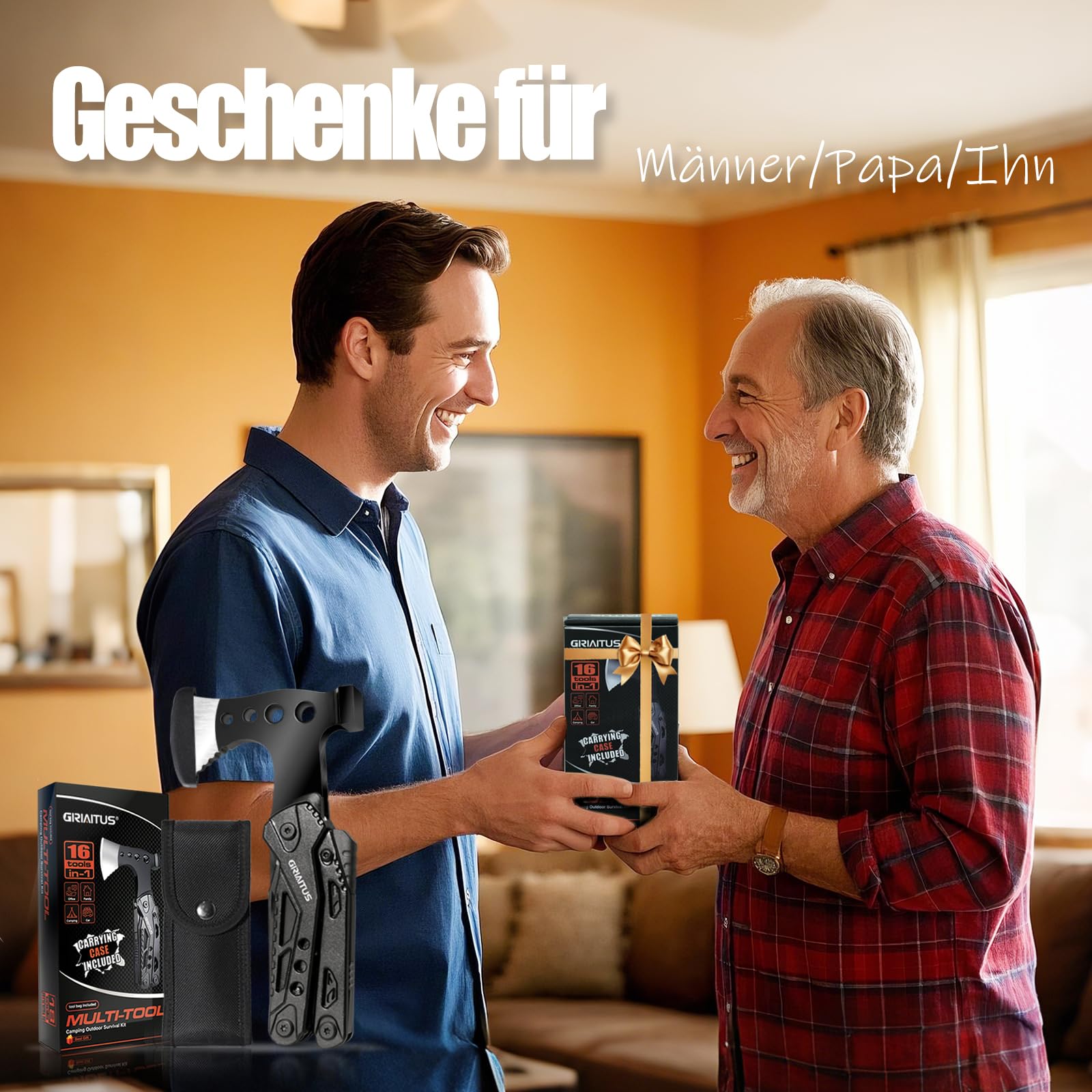 Akcesoria wielofunkcyjne, kempingowe, prezenty dla mężczyzn, taty, 16 - obrazek 2