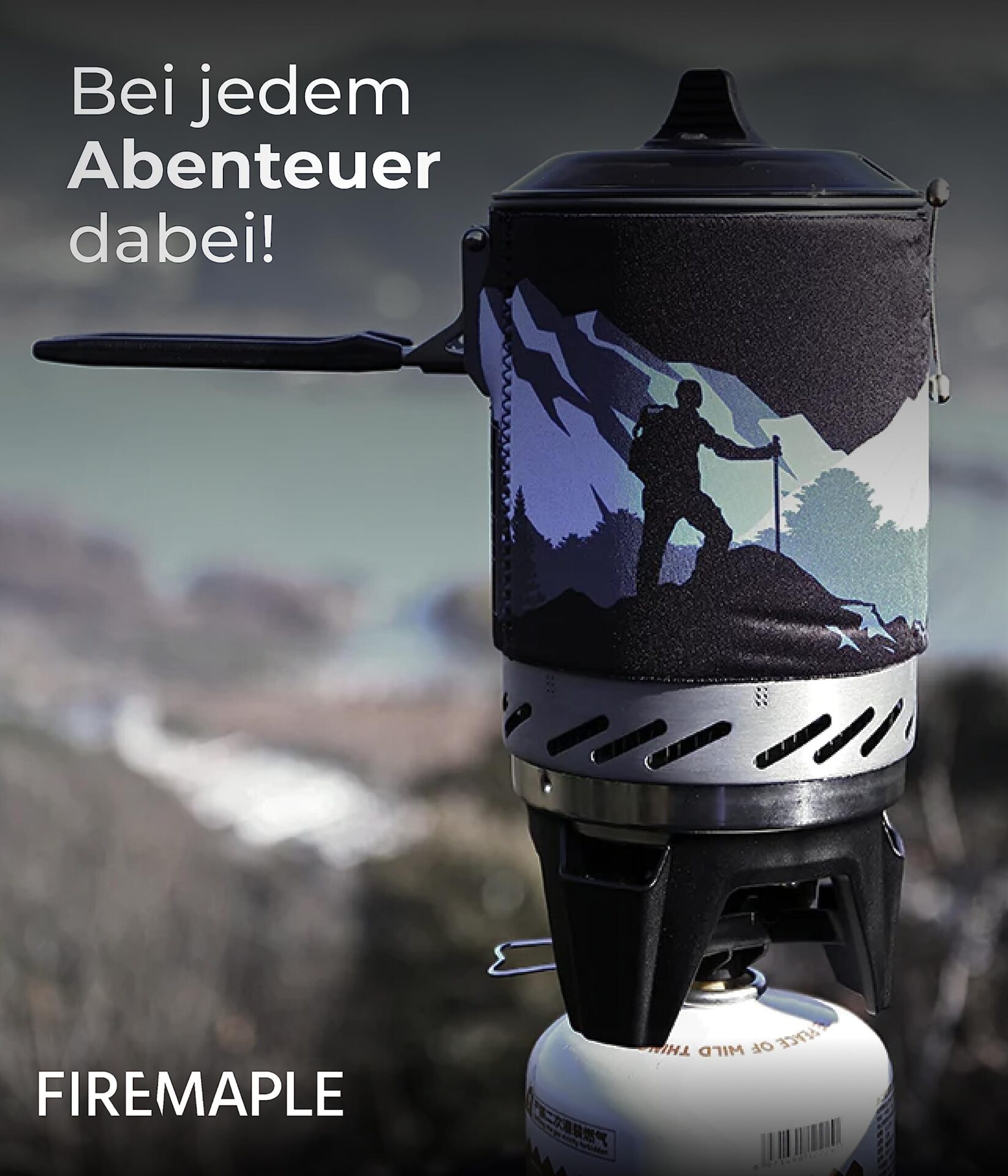 Fire-Maple STAR zewnętrzna kuchnia kempingowa, mała do kartridży gazow - obrazek 6