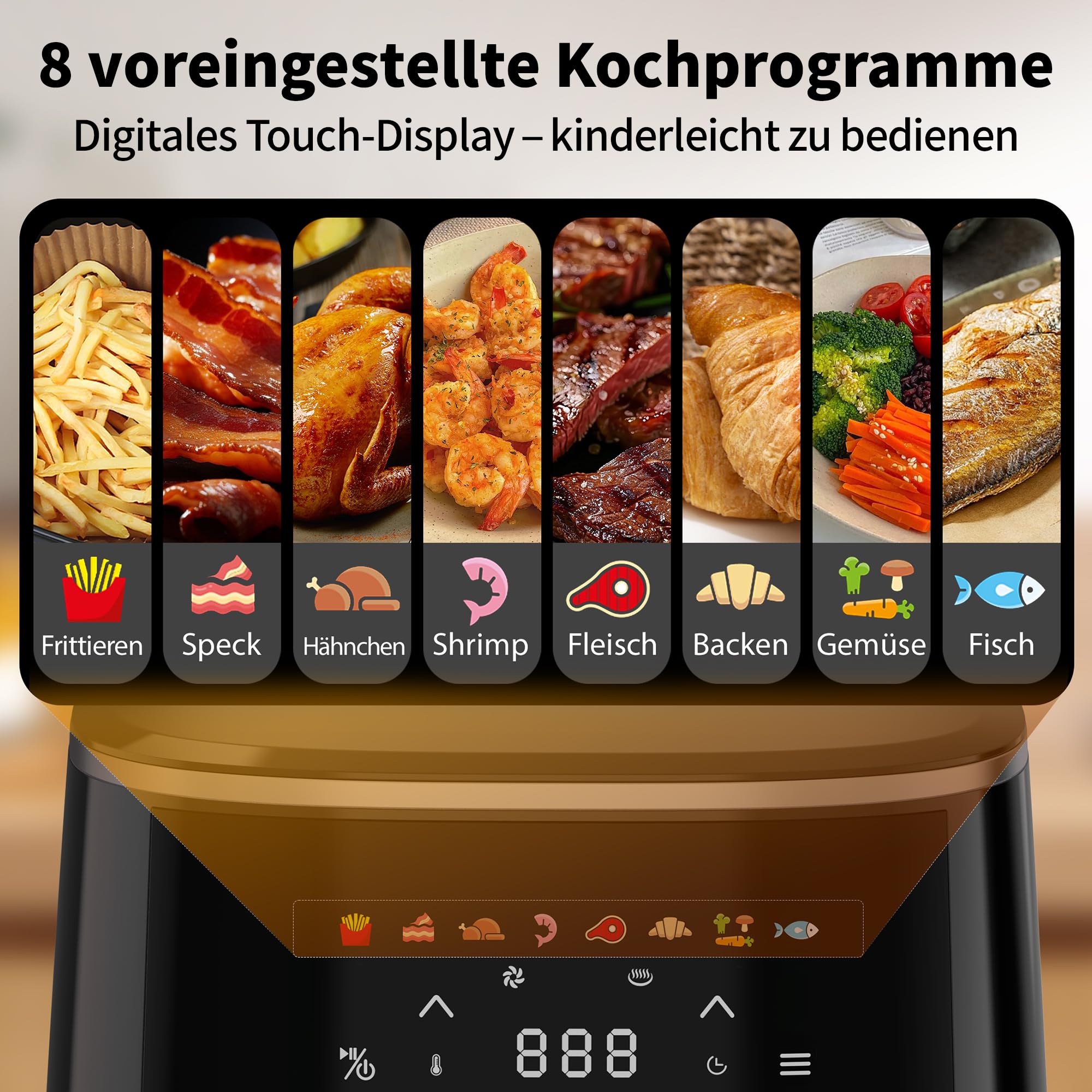 Frytkownica aeco COMPACT: Stwórz Zdrowe i Pyszne Potrawy - obrazek 7