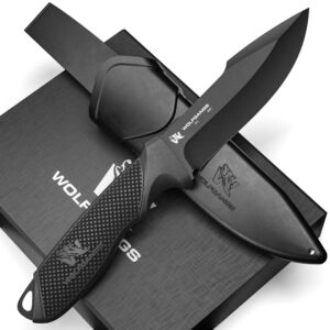 Wolfgangs W1 nóż outdoorowy ze stałym ostrzem - w zestawie pochwa - id