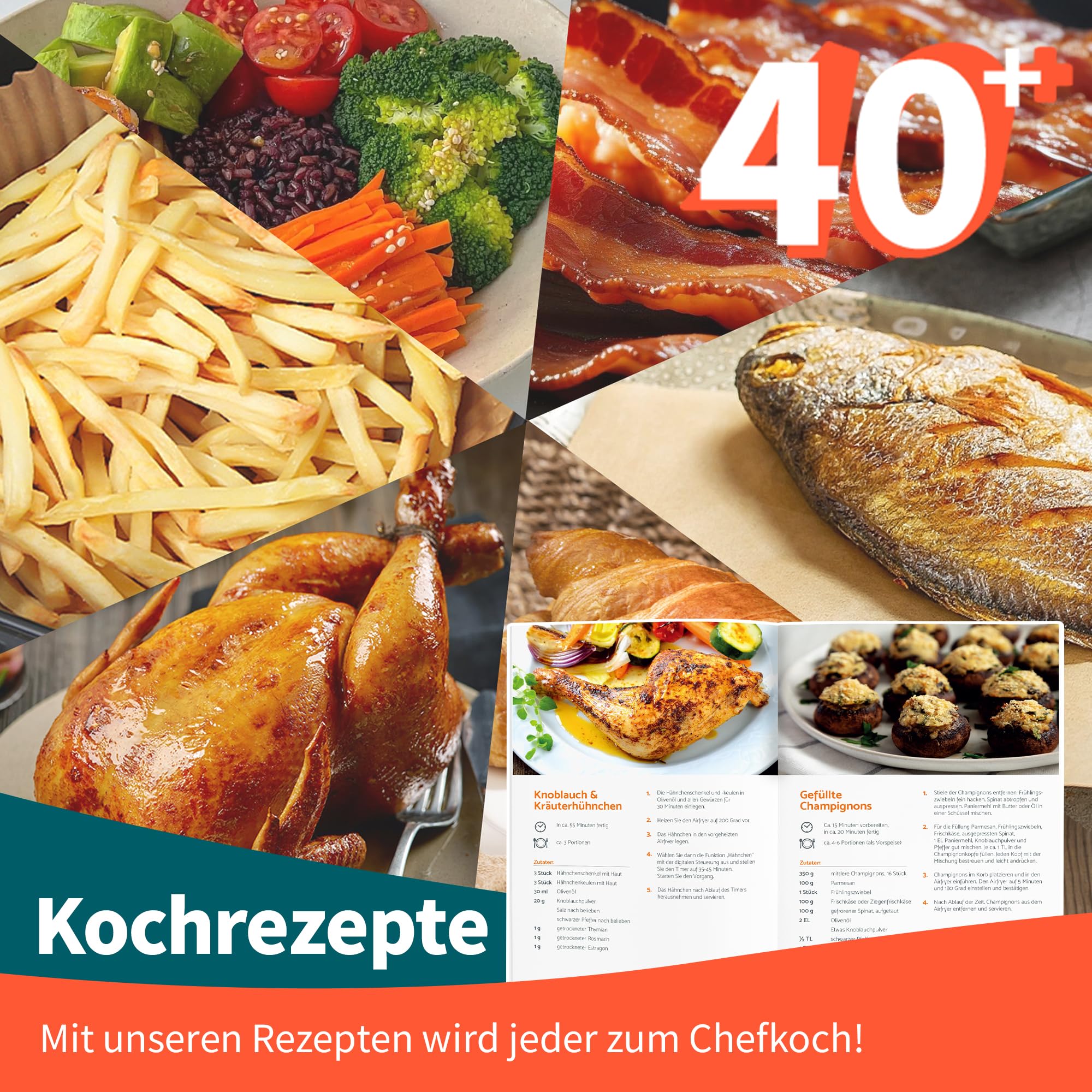 Frytkownica aeco COMPACT: Stwórz Zdrowe i Pyszne Potrawy - obrazek 2