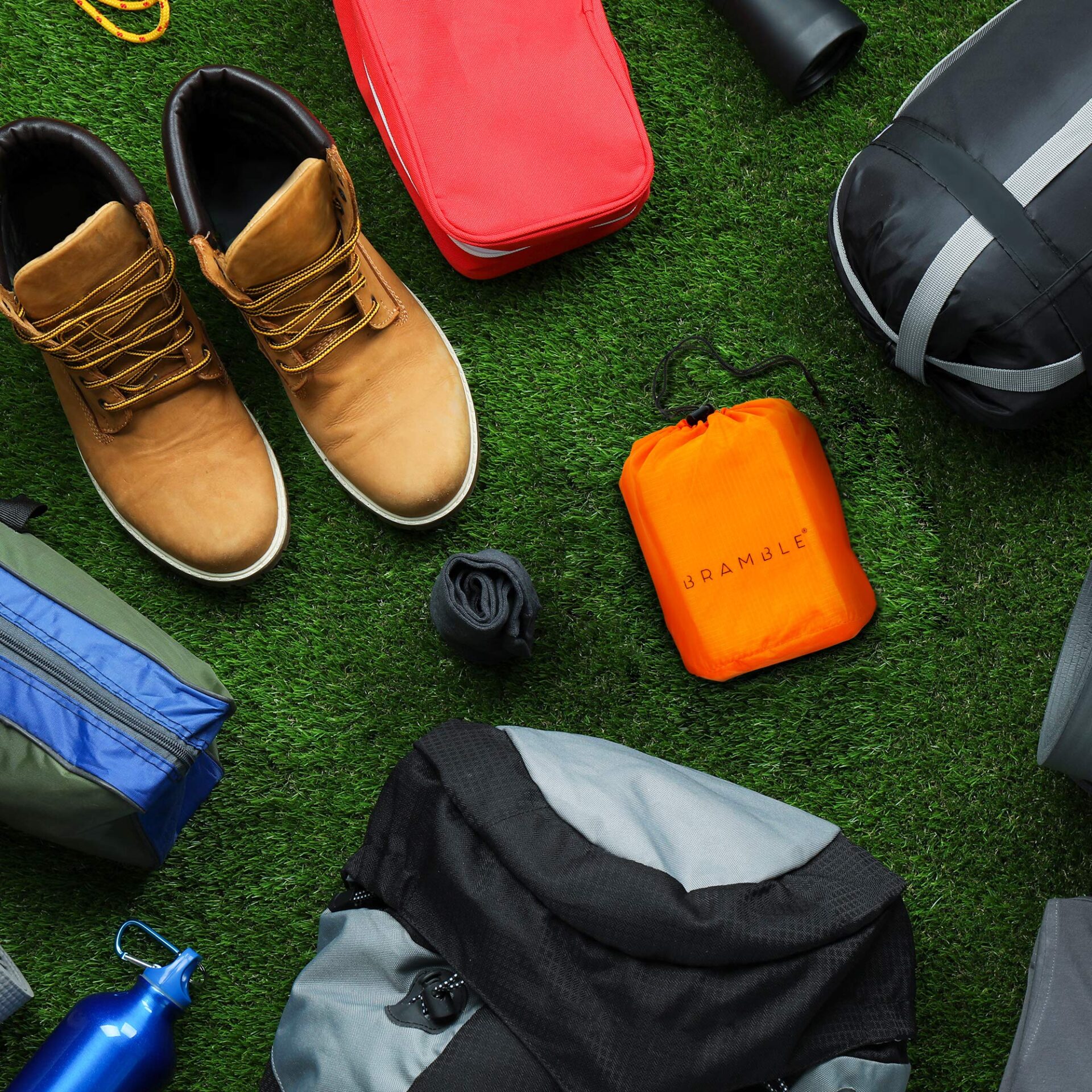 BRAMBLE 5 Premium Survival Śpiwór Bivvy, koc termiczny, przetrwanie w - obrazek 2