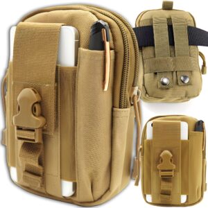 Retoo Taktyczna Torba na Biodra - Kompaktowa Saszetka na Telefon i Pierwszą Pomoc