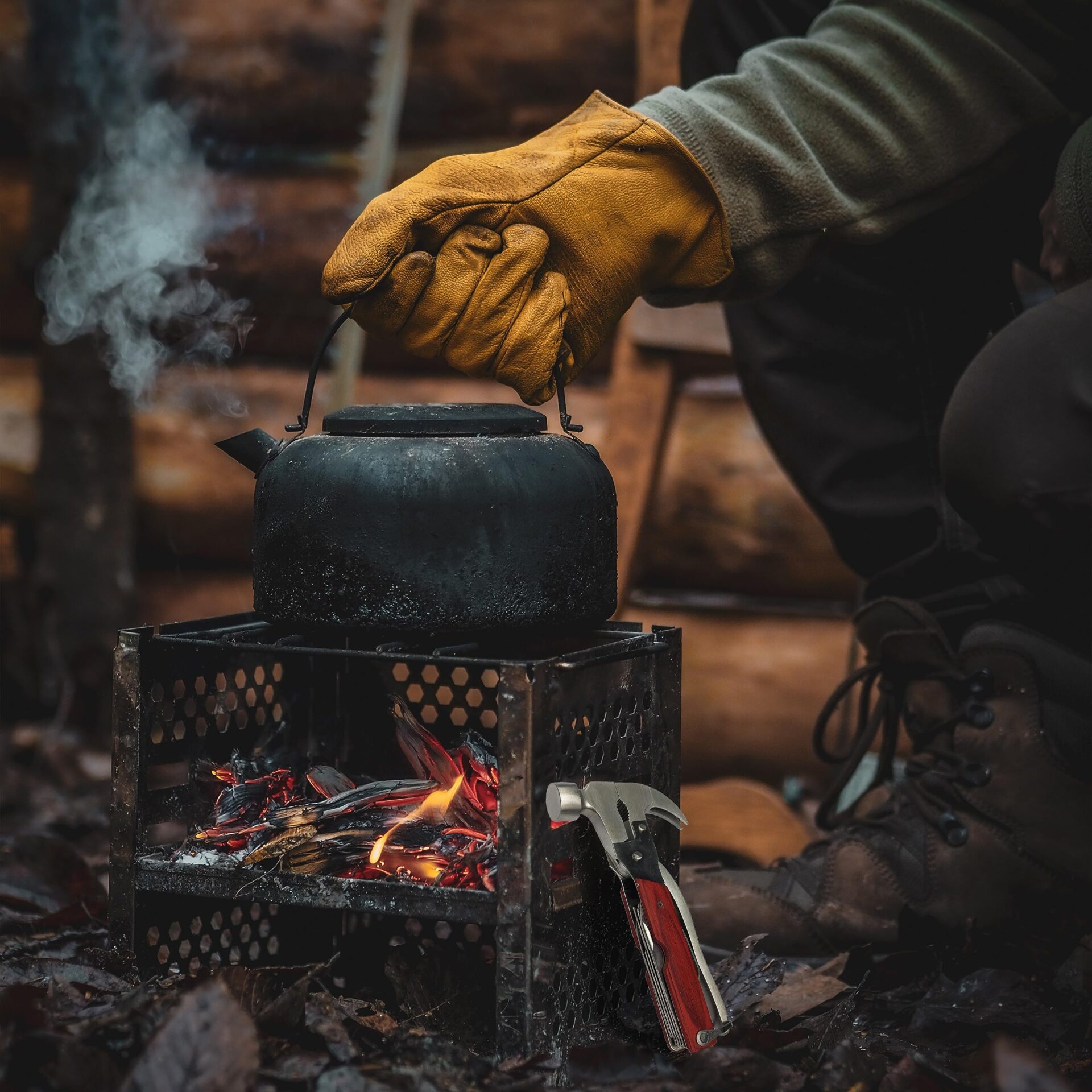 Retoo Młotek wielofunkcyjny 8 w 1, Wielofunkcyjny Multitool z szczypca - obrazek 5