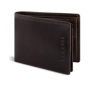 Skórzany Portfel Bugatti - Najlepszy Zabezpieczony RFID