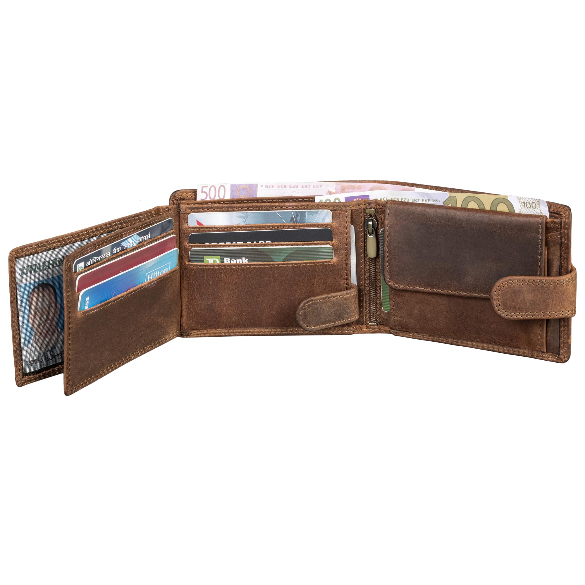 Stylowy portfel męski 'Merrick' – Must-Have na każdą okazję - obrazek 3