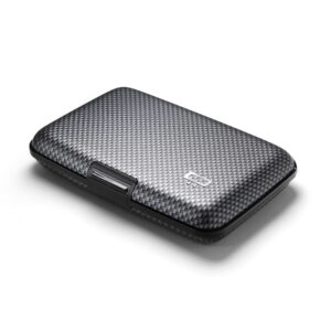 Aluminiowy portfel na karty, ochrona RFID przed oszustwami i rozmagnes