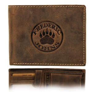 Frédéric&Johns ® - portfel męski skórzany - portfel vintage - portfel