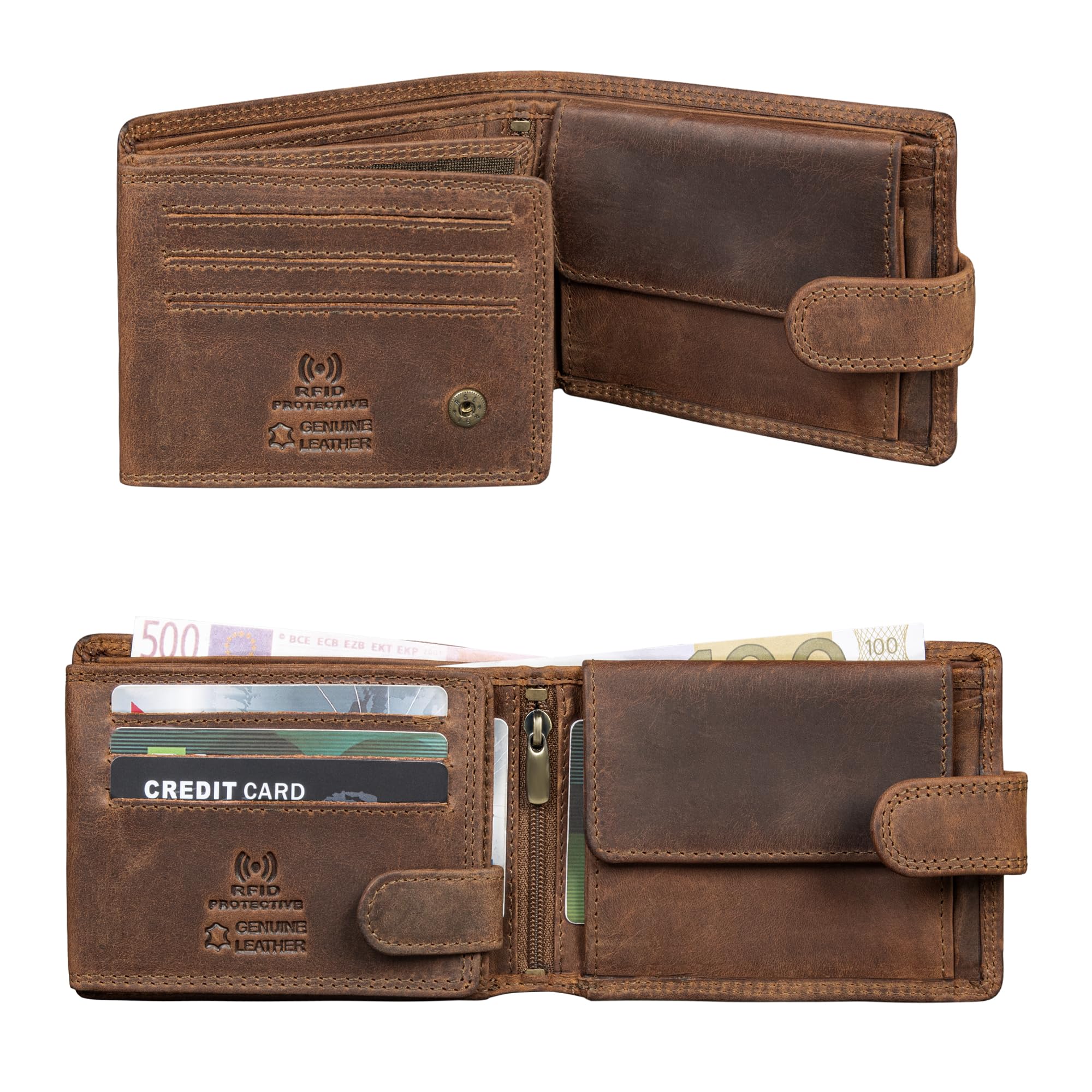 Stylowy portfel męski 'Merrick' – Must-Have na każdą okazję - obrazek 5