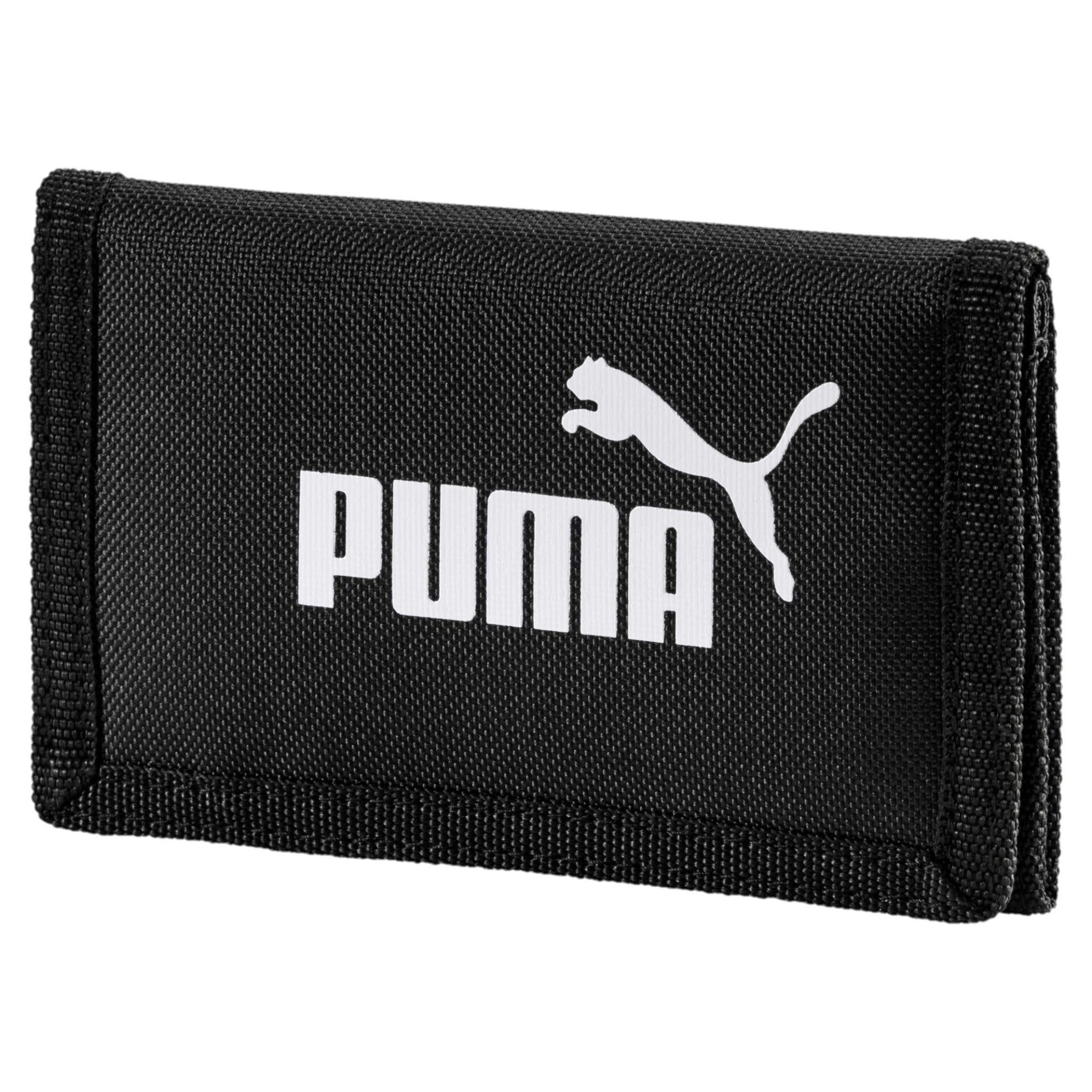 Puma Uniseks Phase Wallet Portfel, Czarny, 1 x 13 x 9 cm