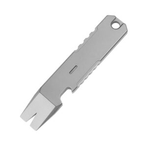 EDC Pry Bar, tytanowy drążek kieszonkowy z otworem do zawieszania i ot