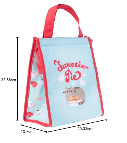 Torba na lunch Pusheen z izolacją na zimno/ciepło - Lekka i przenośna - obrazek 2