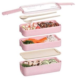 900 ml Lunch Box,Bento Lunch Box dla Dorosłych i Dzieci, Pojemniki Na